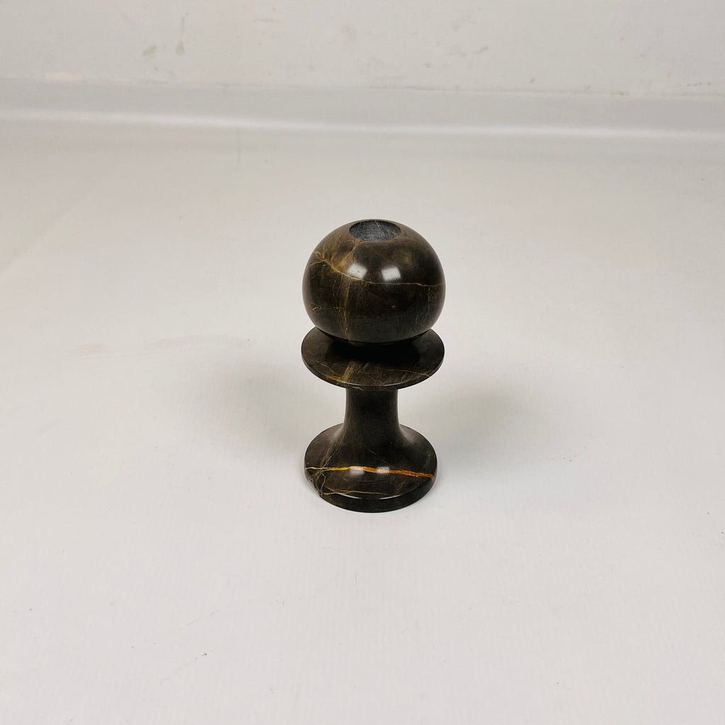 Pawn Black Lined Candle Stand