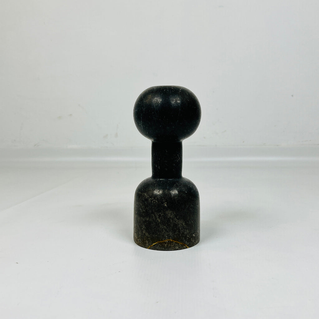 Dumbbell Black Candle Stand