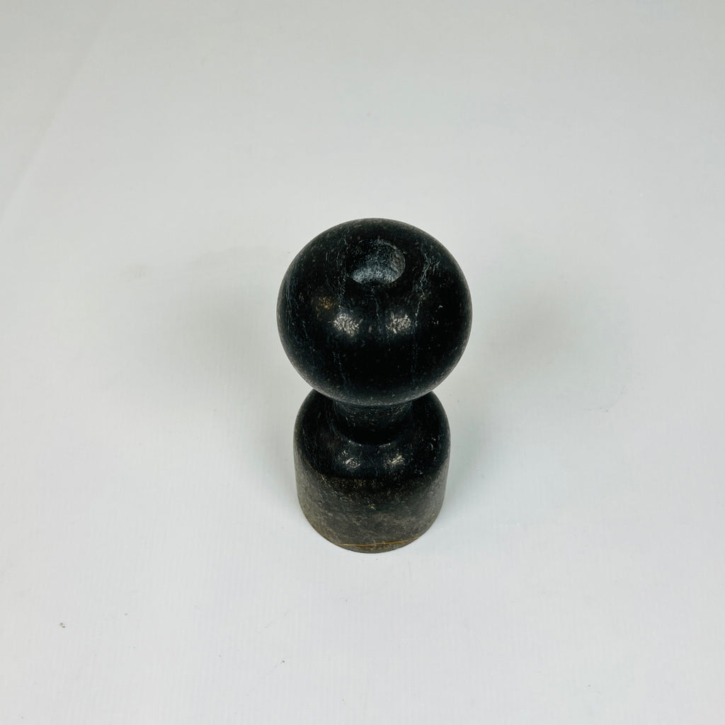 Dumbbell Black Candle Stand