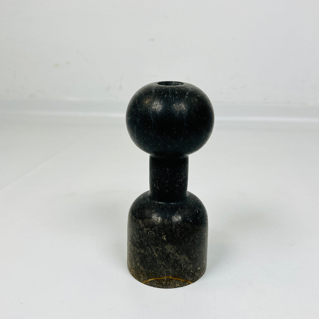 Dumbbell Black Candle Stand