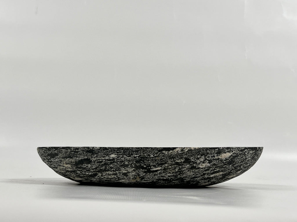 River Stone White Blotched Ash Tray