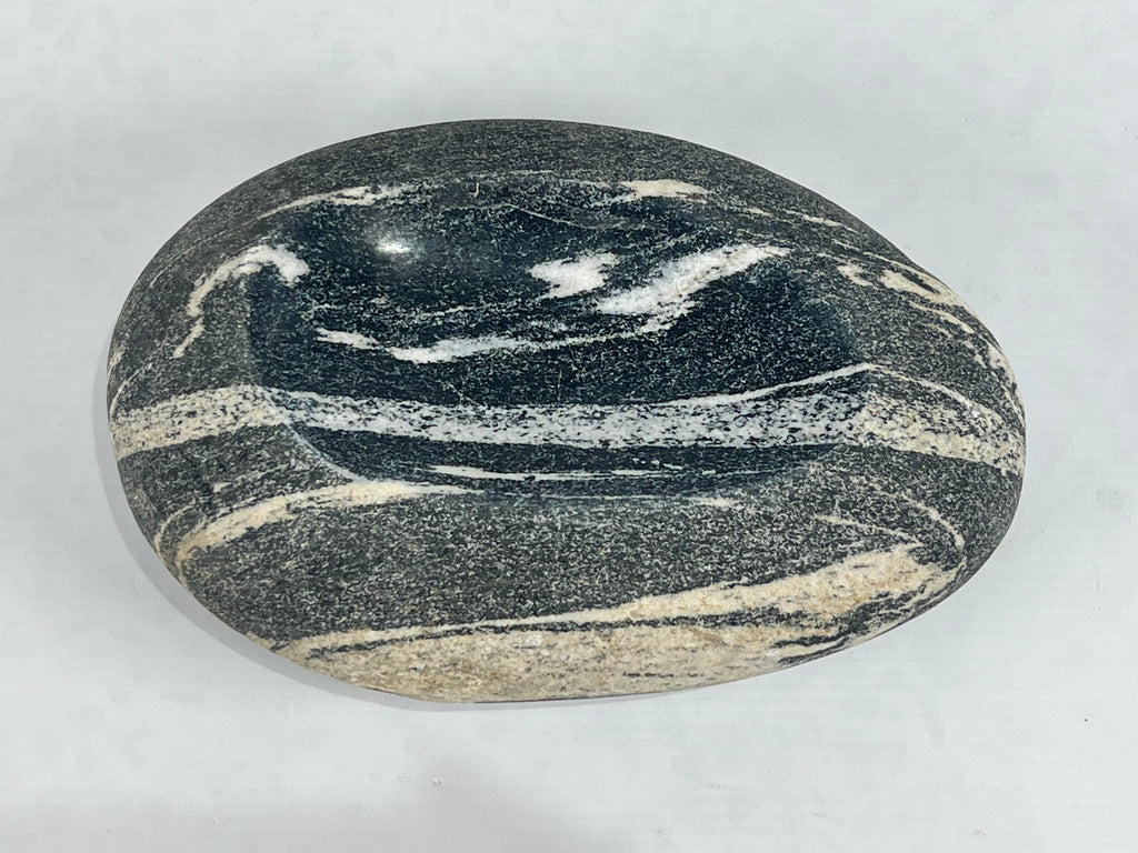 River Stone Streaked Soap Dish