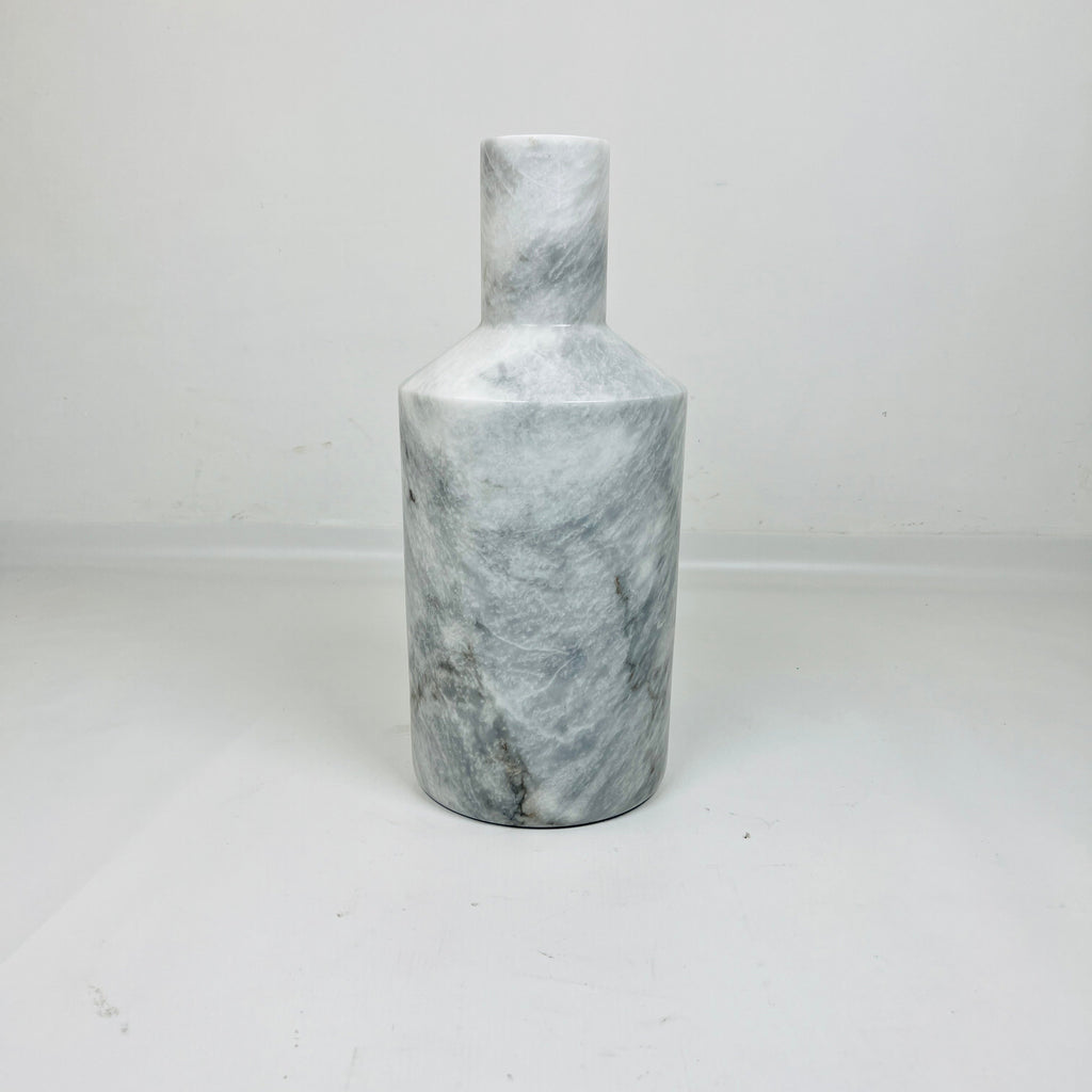 Bottle Grey Grazed Vase