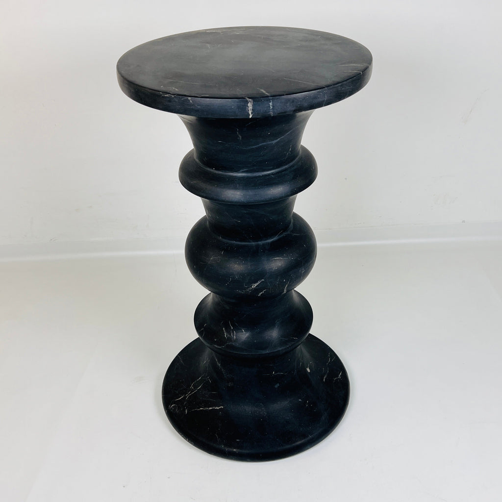 Black Grazed Solid Table