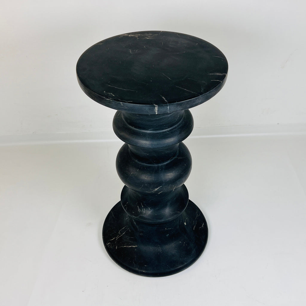 Black Grazed Solid Table