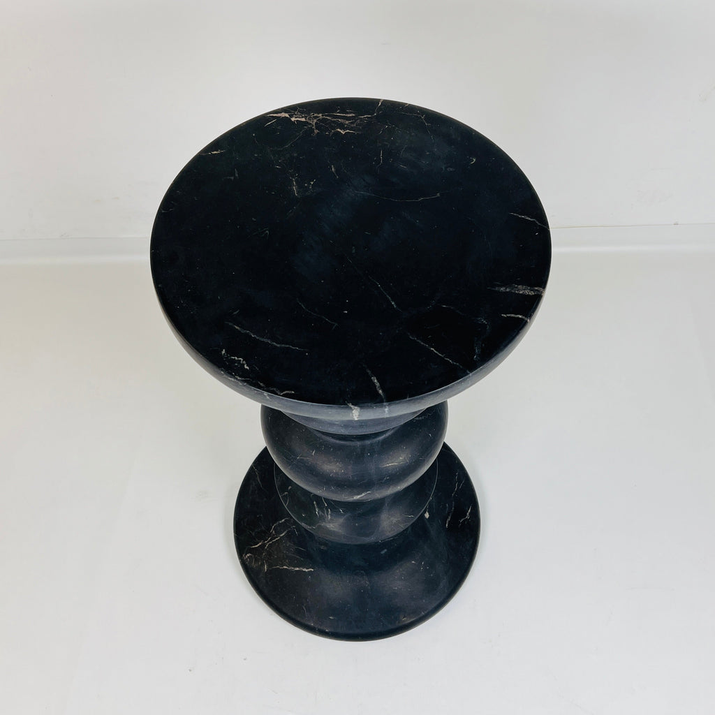 Black Grazed Solid Table