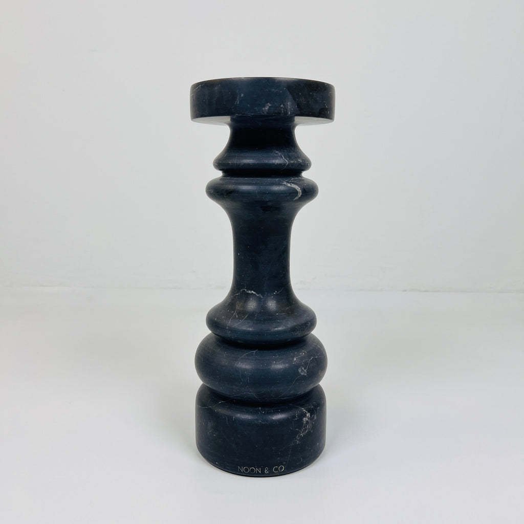 Pillar Black Candle Stand (Small)