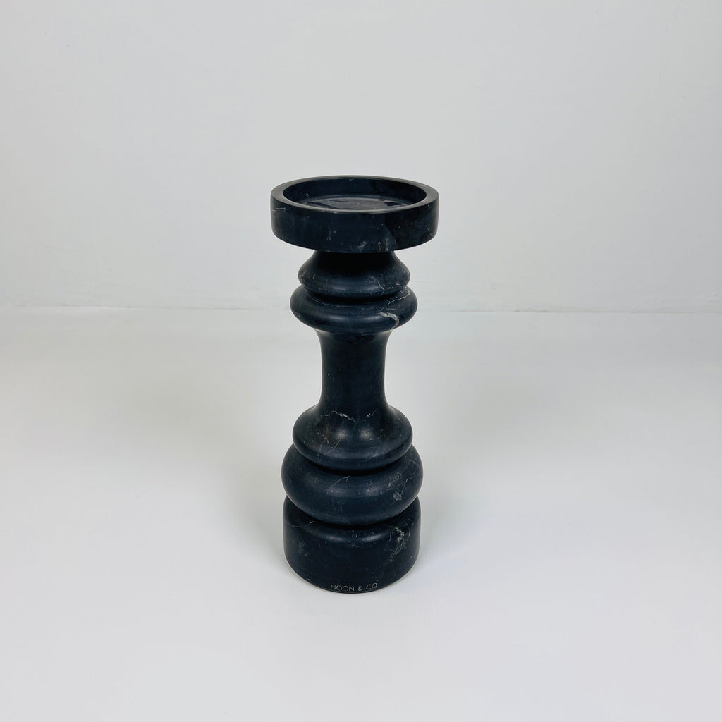 Pillar Black Candle Stand (Small)