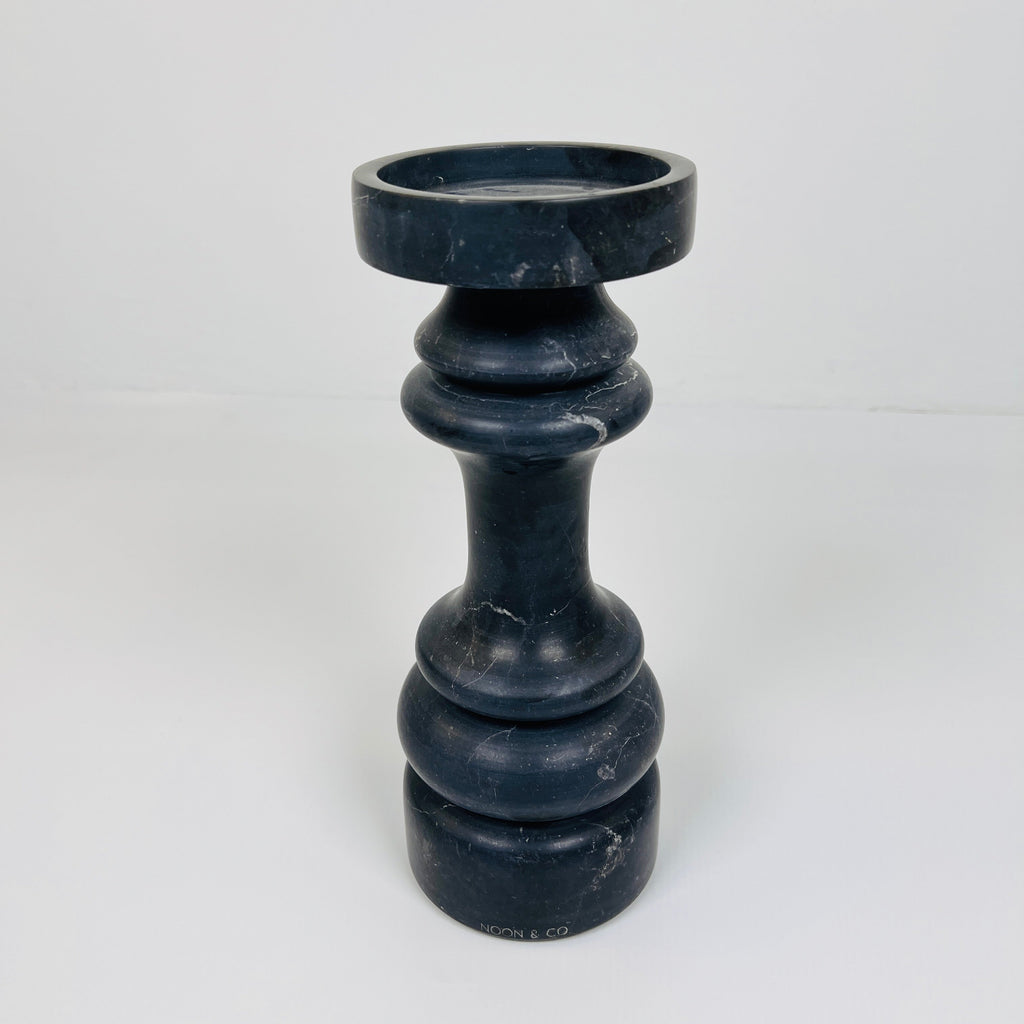 Pillar Black Candle Stand (Small)