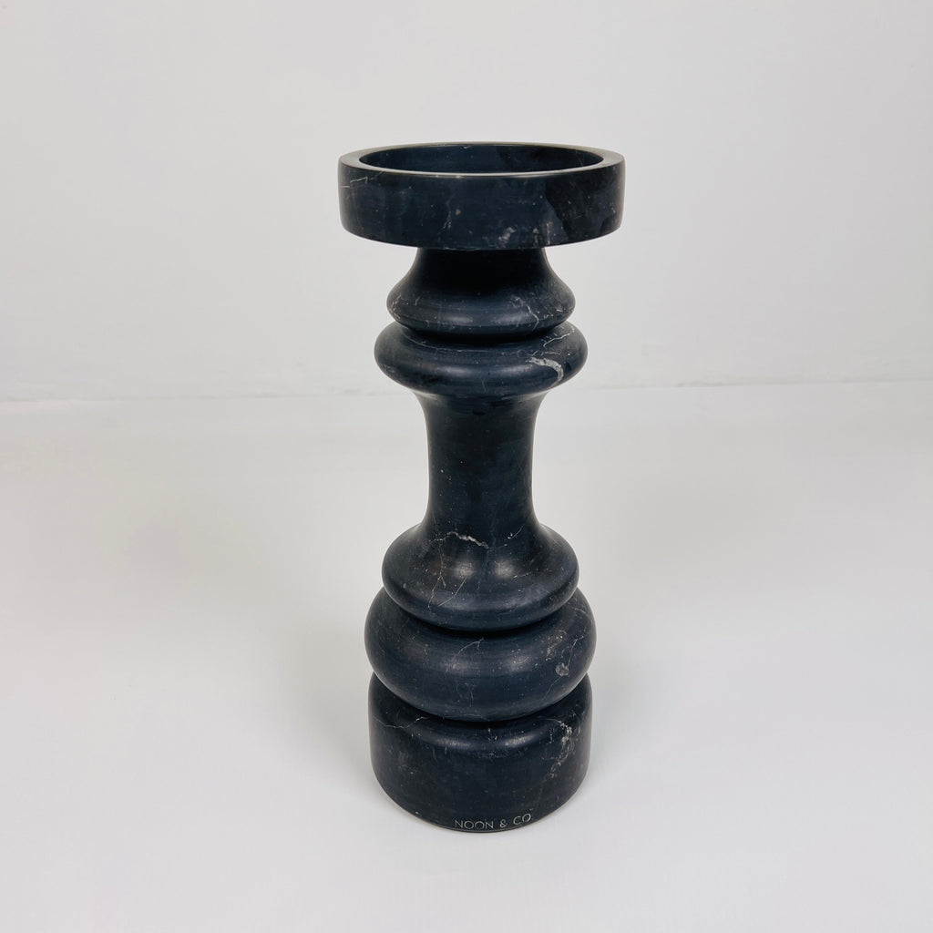 Pillar Black Candle Stand (Small)