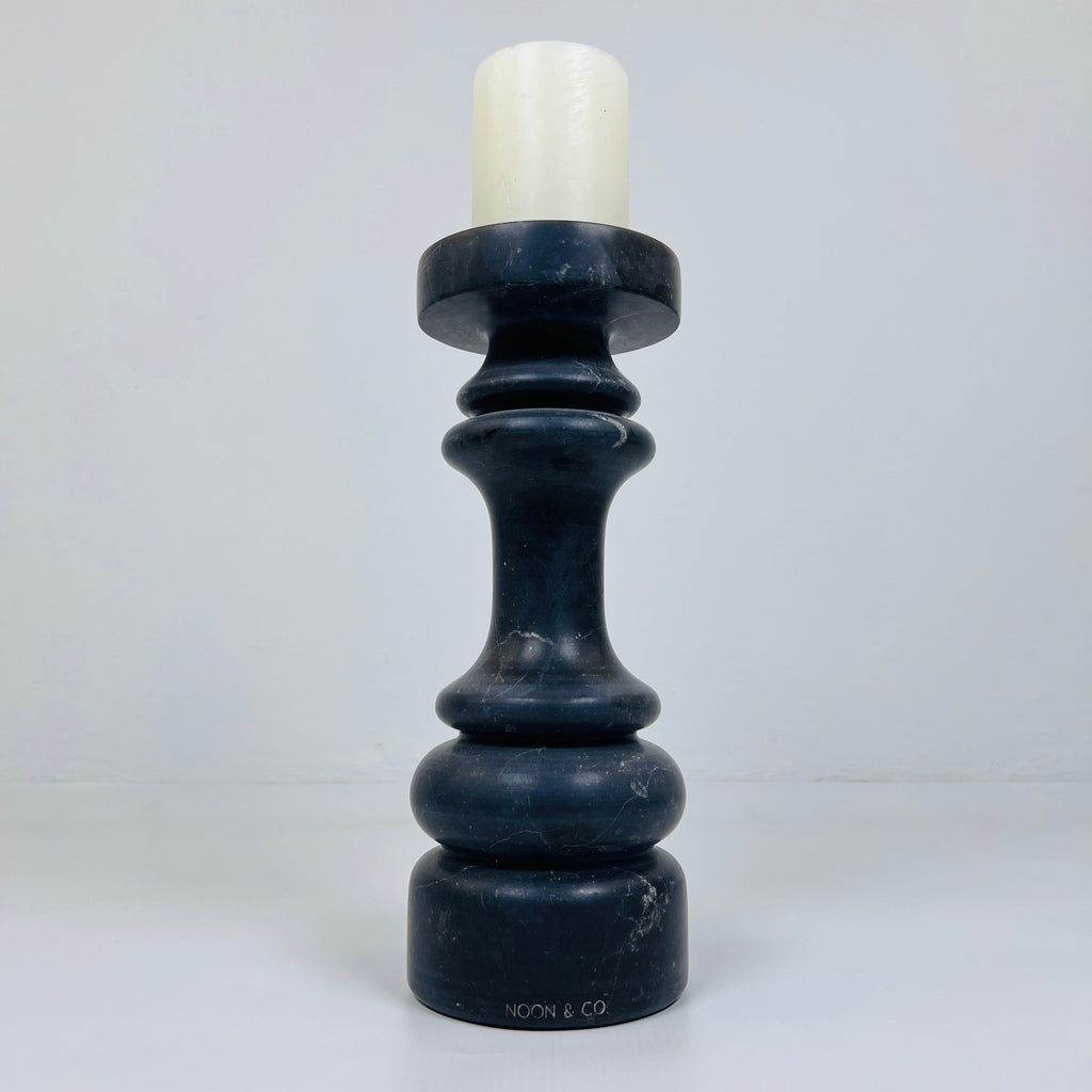 Pillar Black Candle Stand (Small)