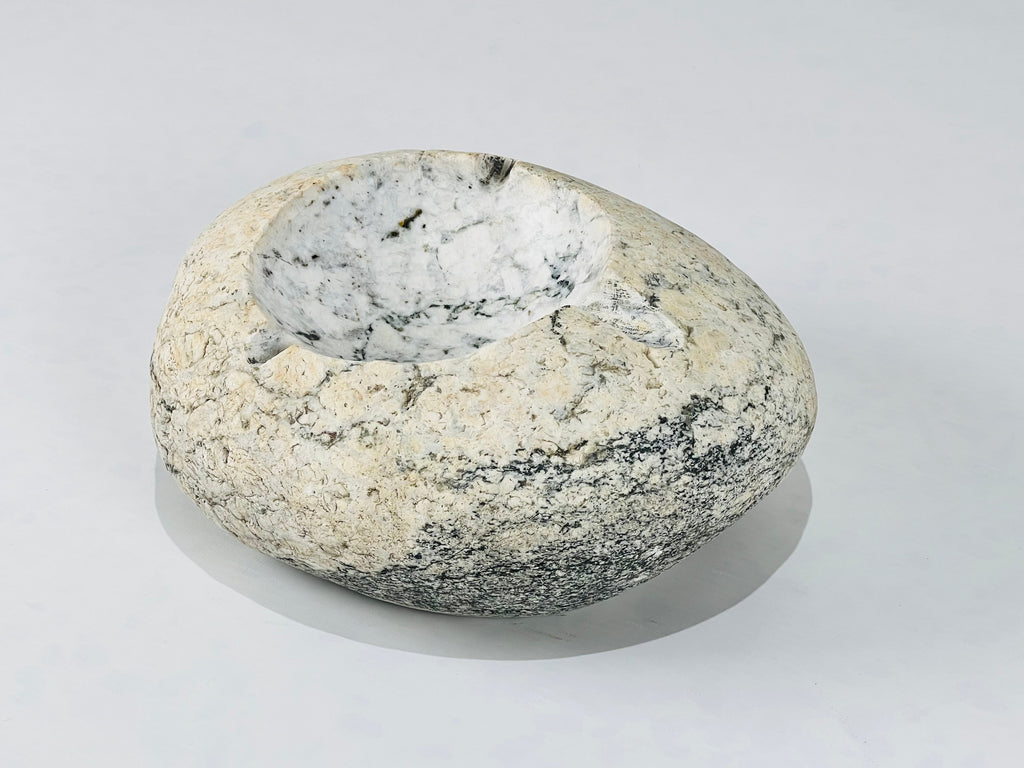 River Stone Light Beige Ash Tray