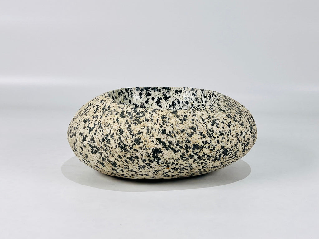 Spotted River Stone Bowl