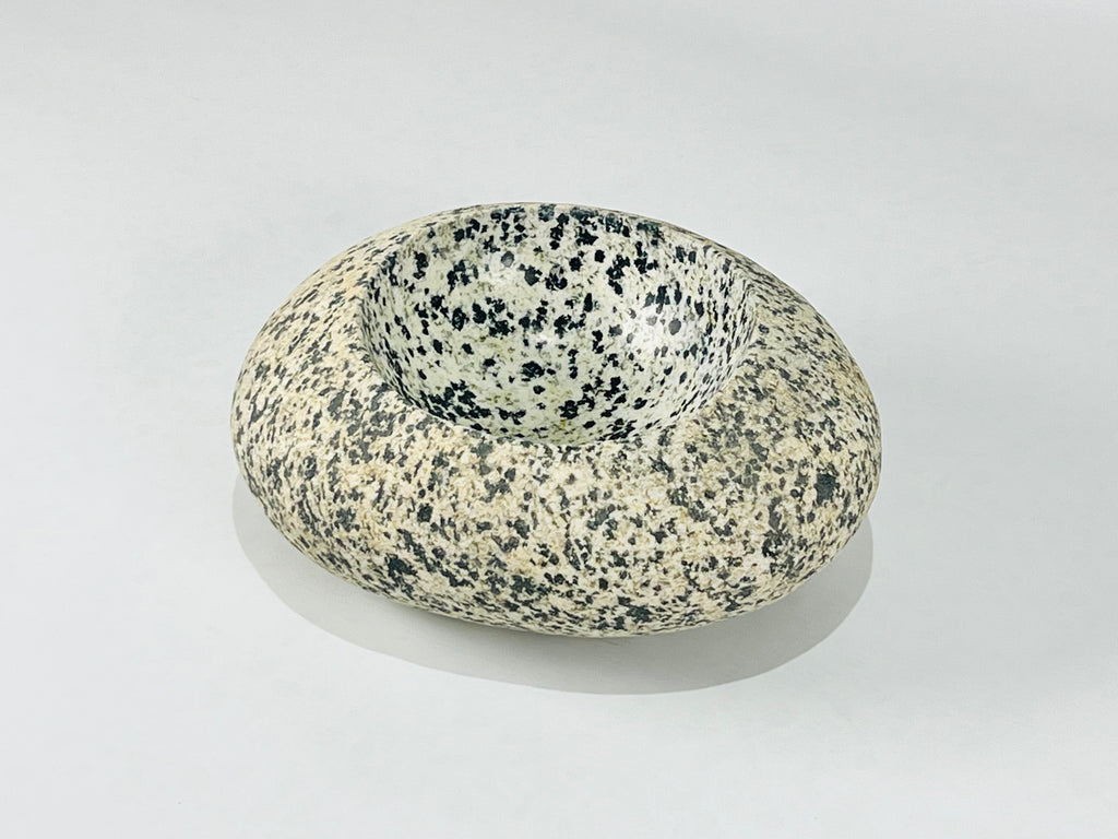 Spotted River Stone Bowl