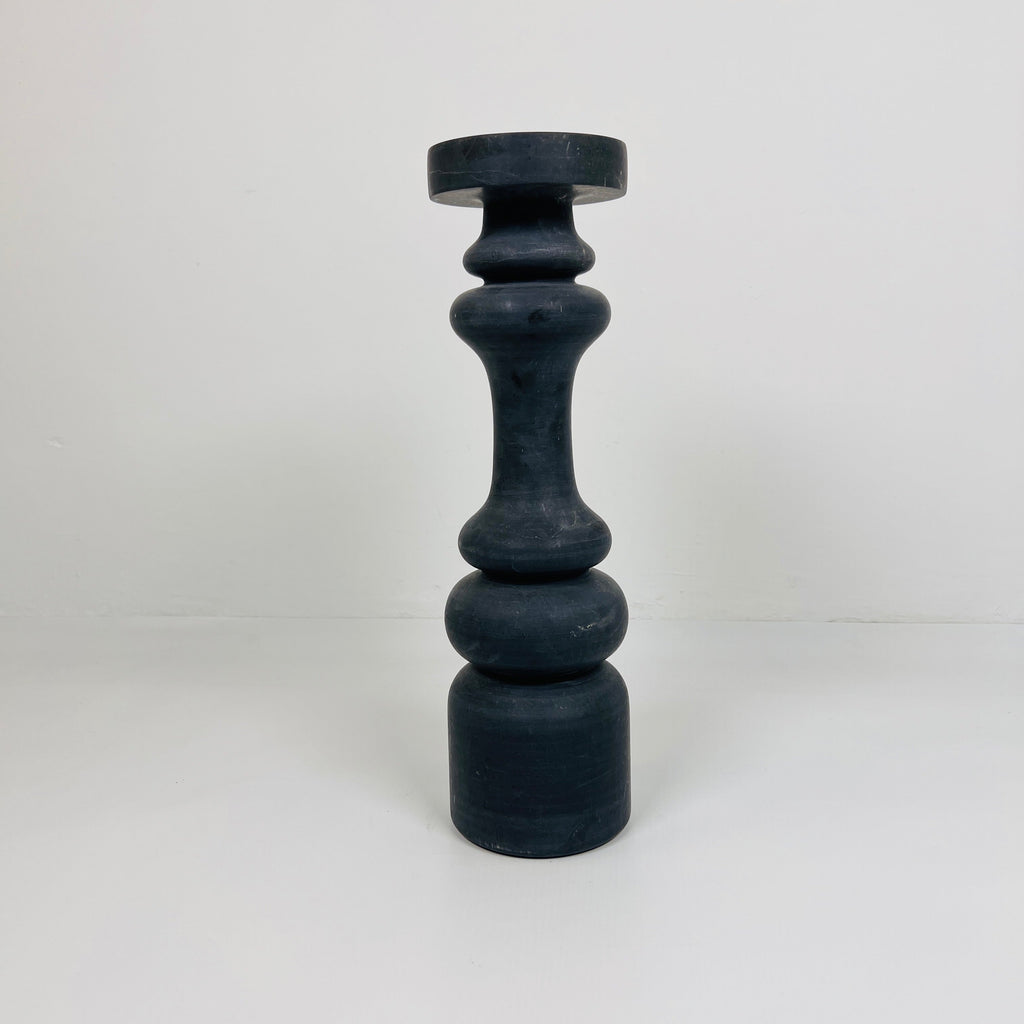 Pillar Black Candle Stand (Large)