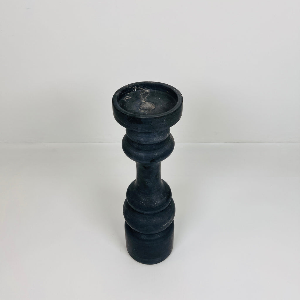 Pillar Black Candle Stand (Large)