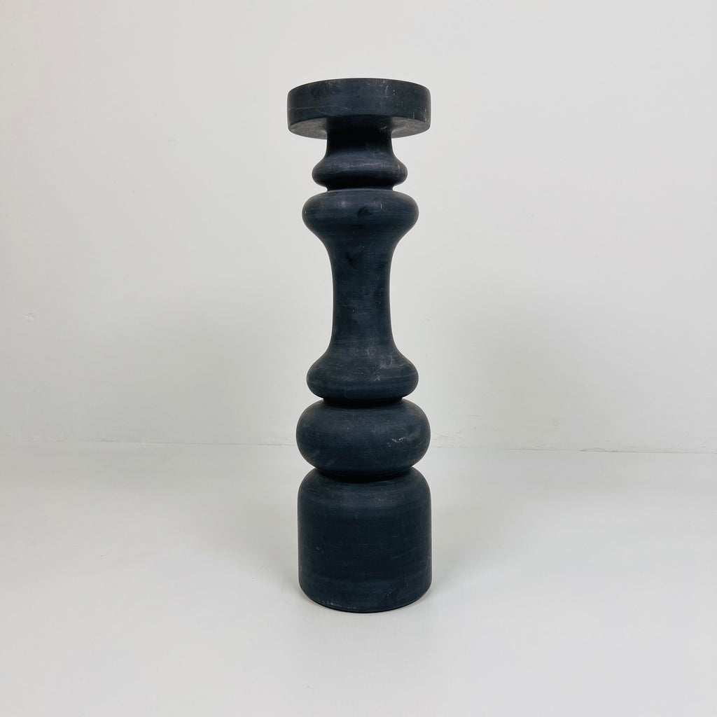 Pillar Black Candle Stand (Large)