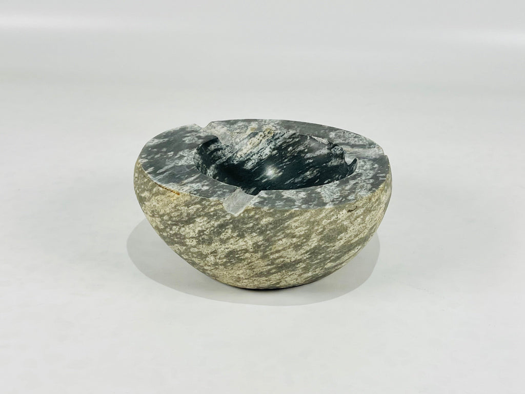 River Stone Black and Grey Ash Tray