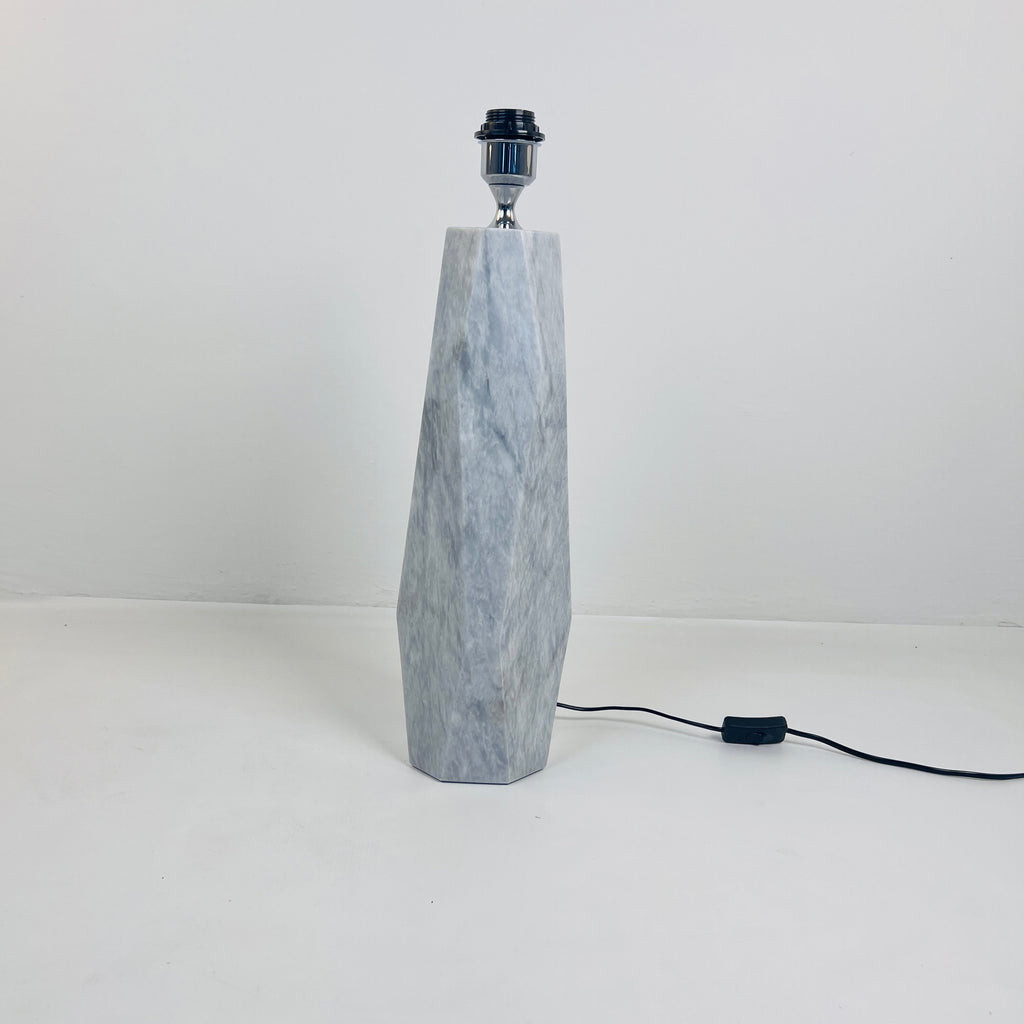 Irregular Bottom Marble Table Lamp