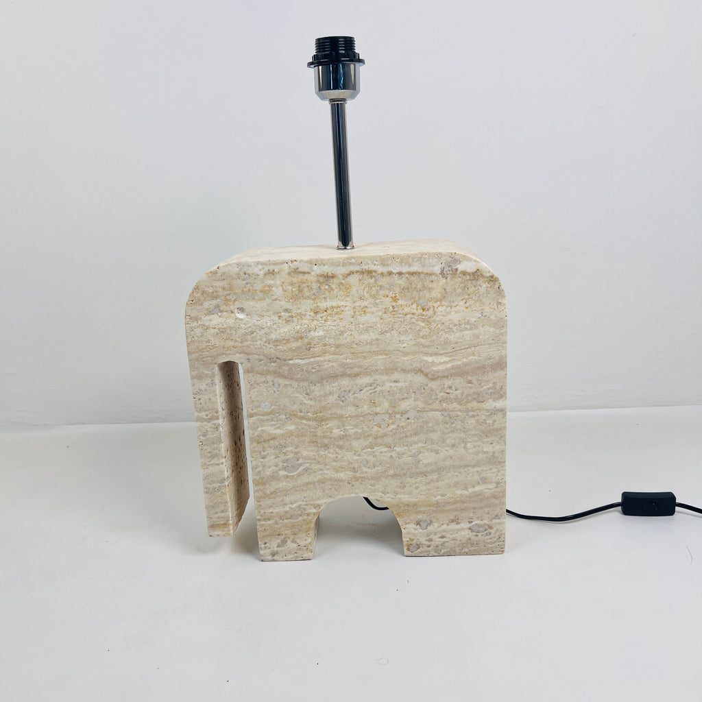 Elephant Stoned Table Lamp