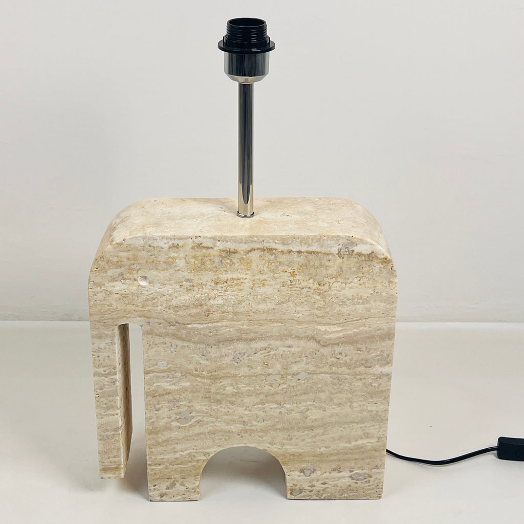 Elephant Stoned Table Lamp