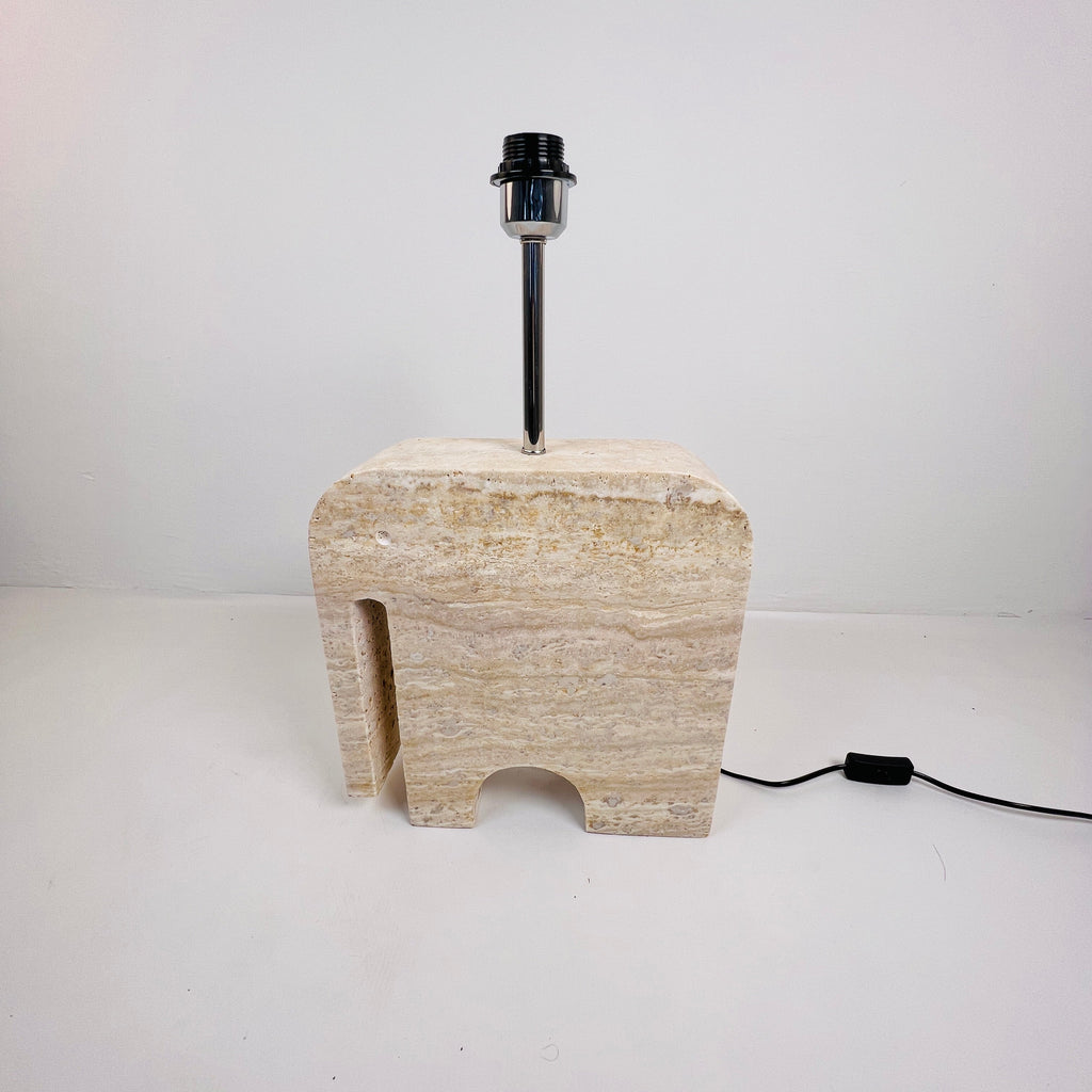 Elephant Stoned Table Lamp