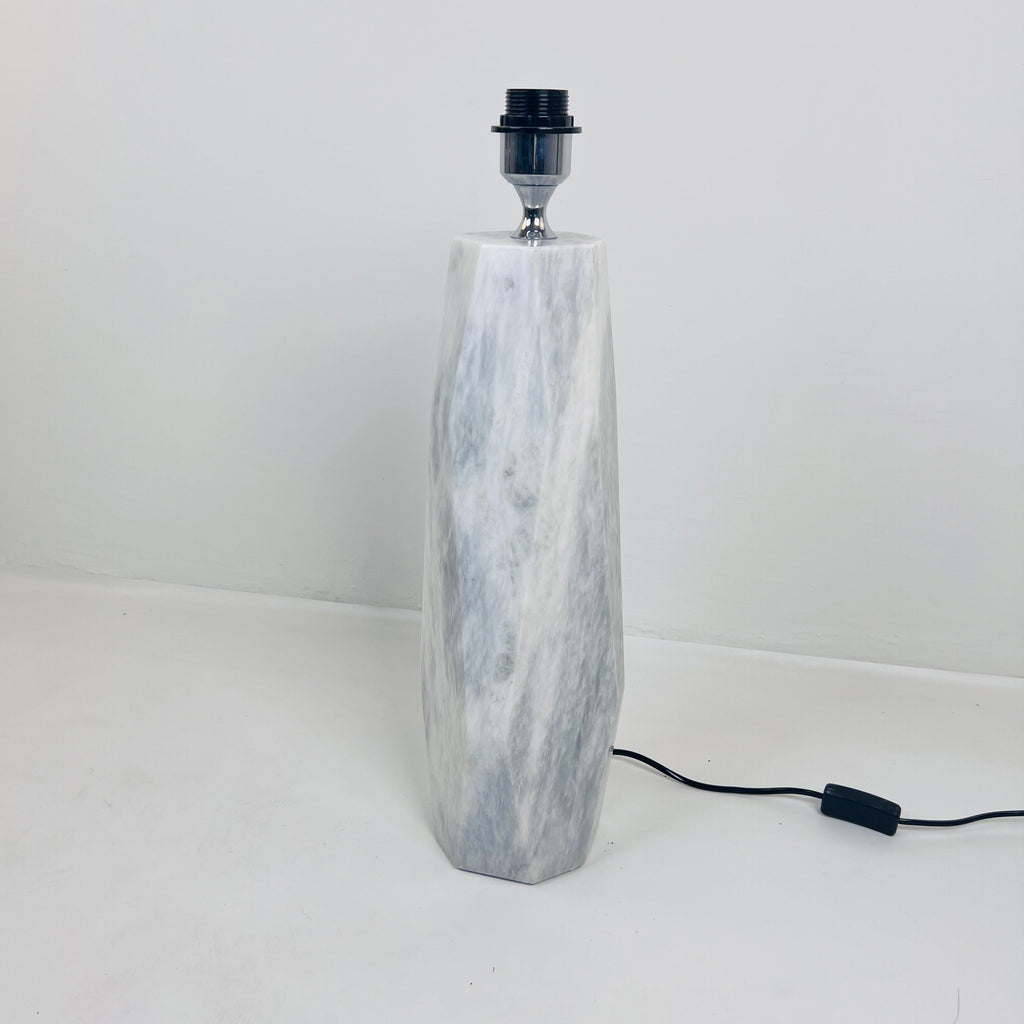 Irregular Bottom Marble Table Lamp