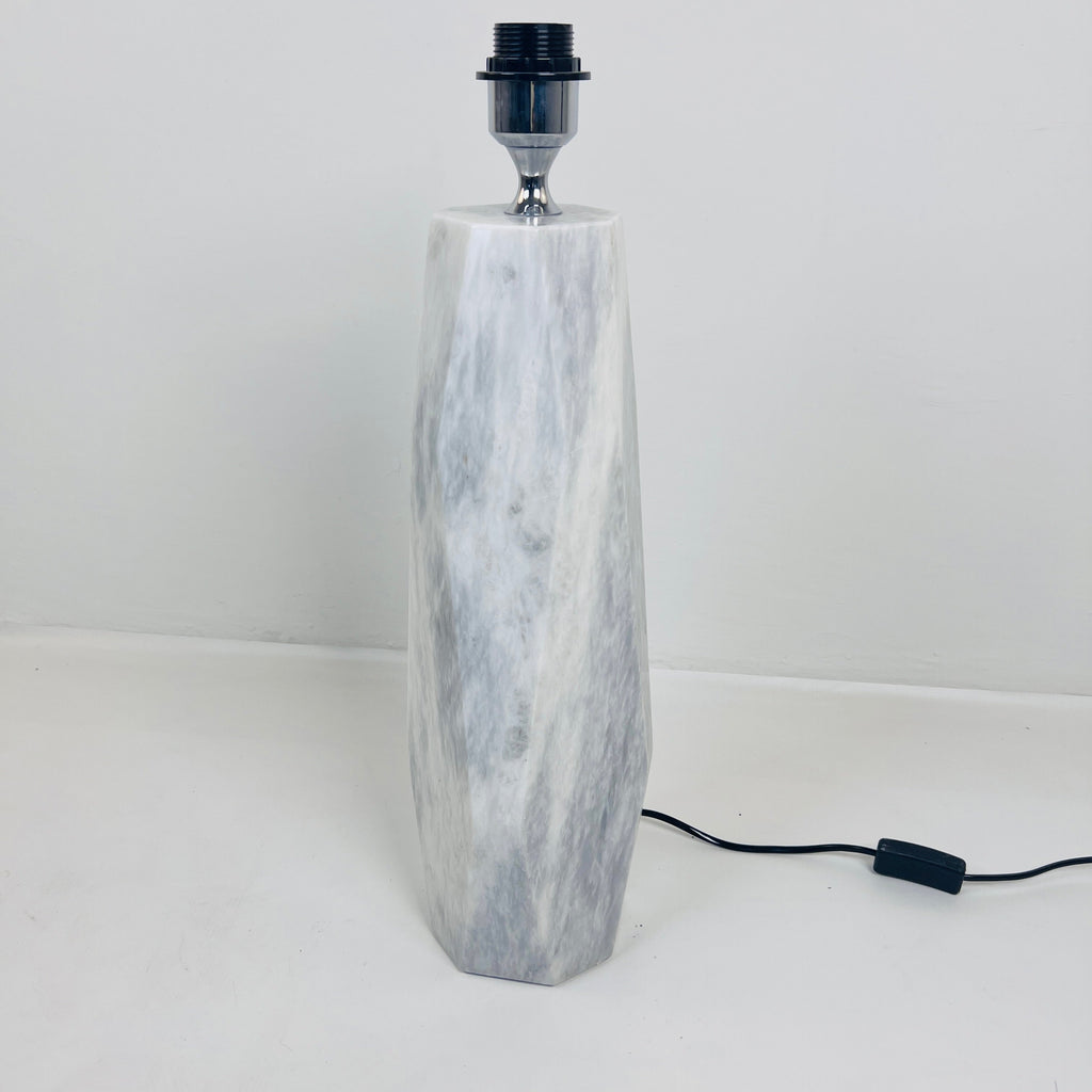 Irregular Bottom Marble Table Lamp