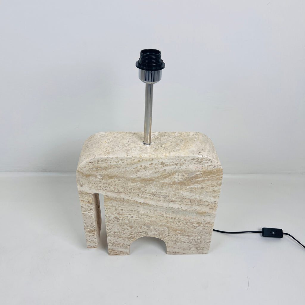 Elephant Stoned Table Lamp