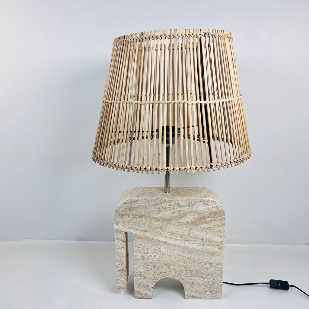 Elephant Stoned Table Lamp