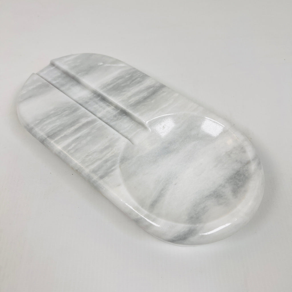 Marble Grey Ash Tray