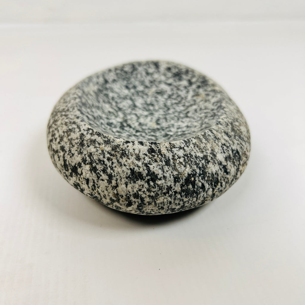 Riverstone Stone Inkwell Splotched Soap Dish