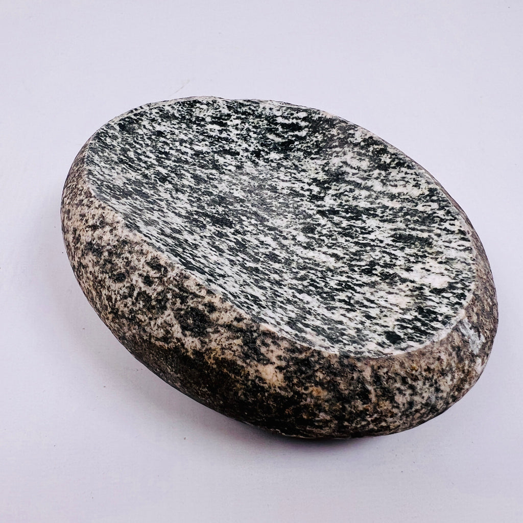 Riverstone Peppered Spotted Soap Dish