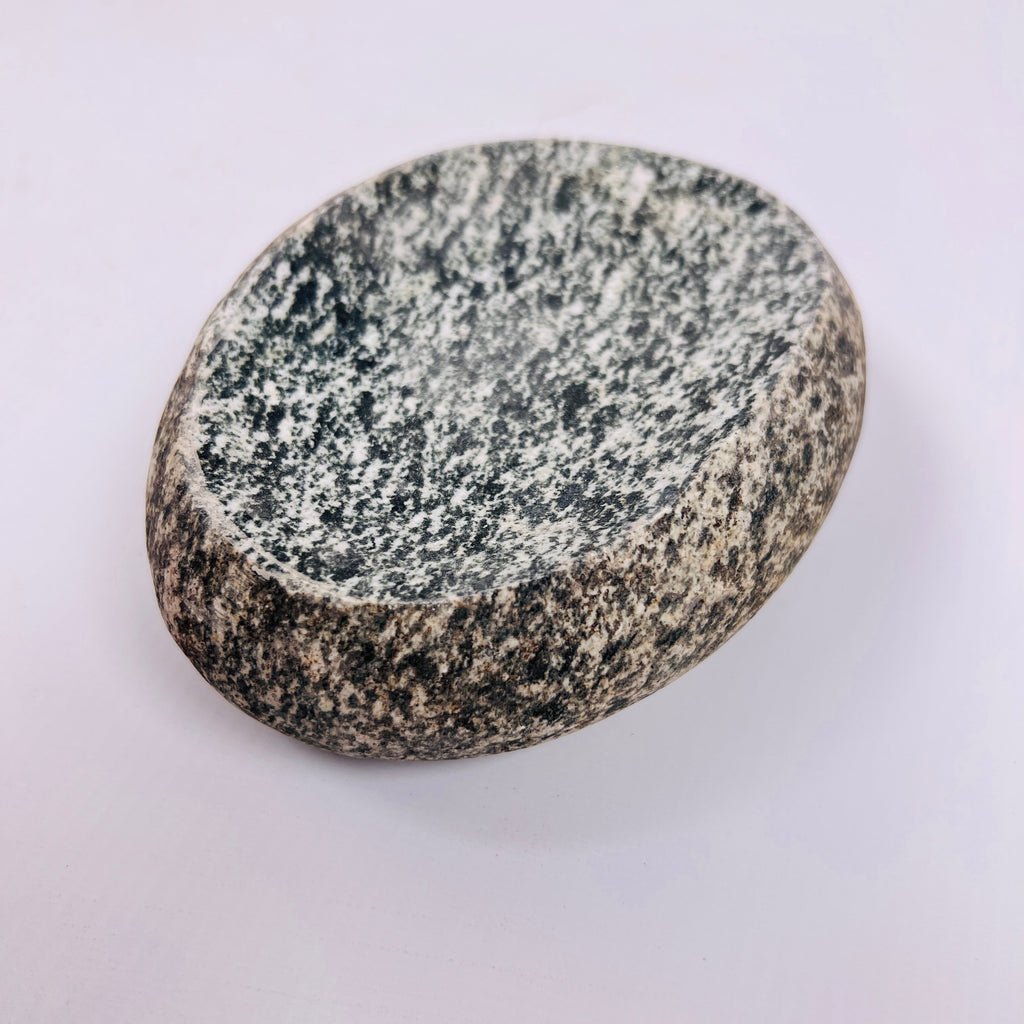 Riverstone Peppered Spotted Soap Dish