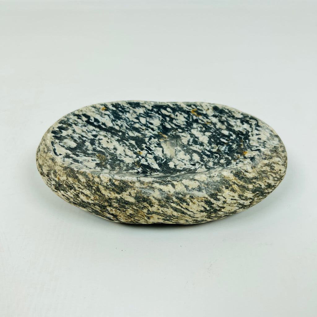 Riverstone Zebra Striped Soap Dish