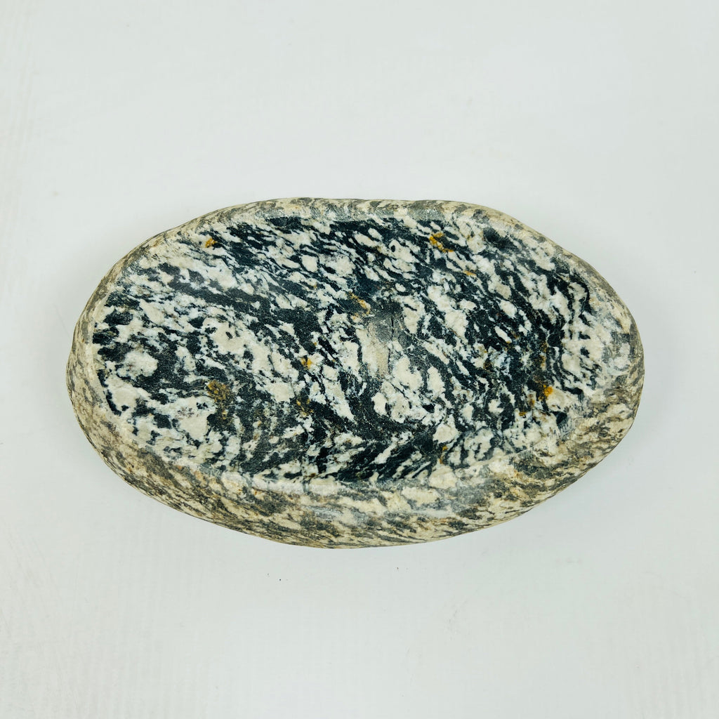 Riverstone Zebra Striped Soap Dish