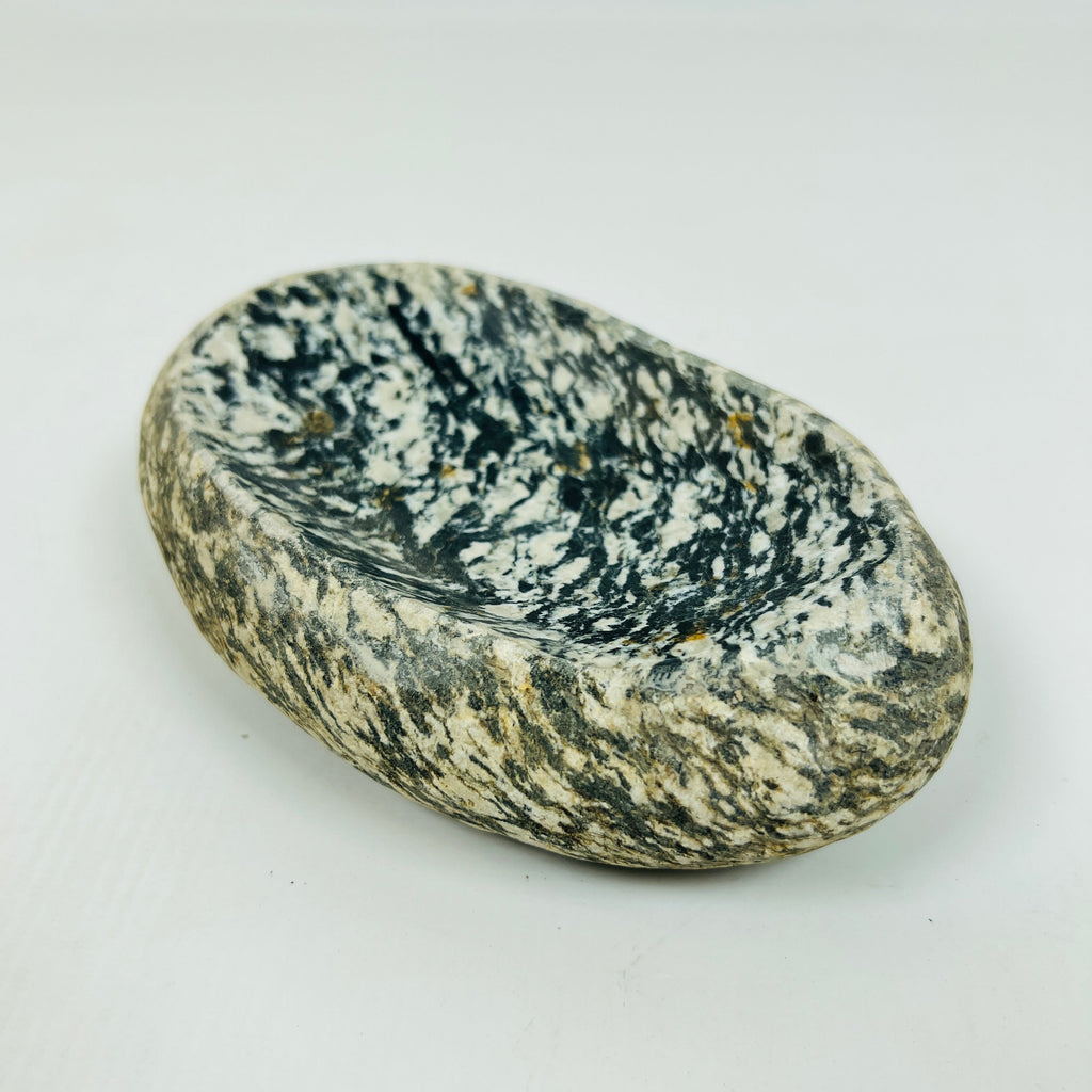 Riverstone Zebra Striped Soap Dish