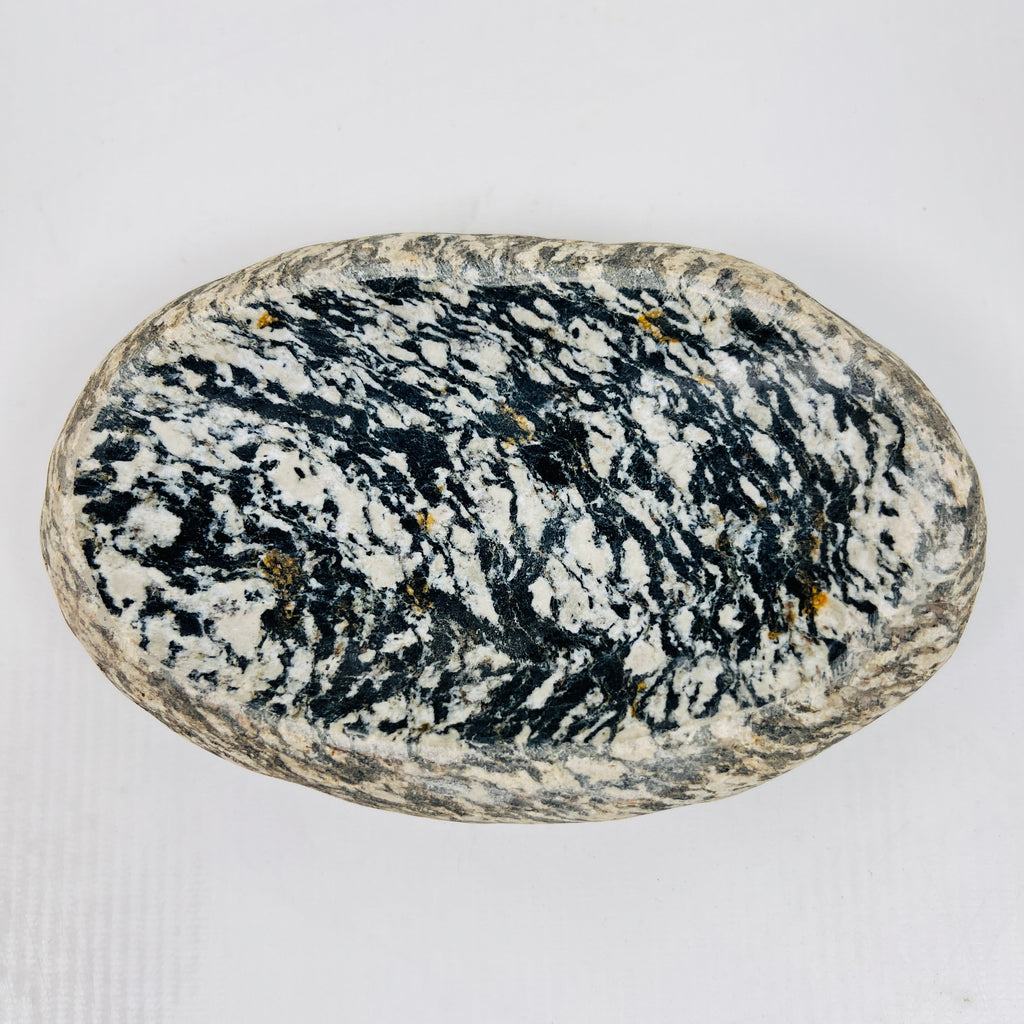 Riverstone Zebra Striped Soap Dish