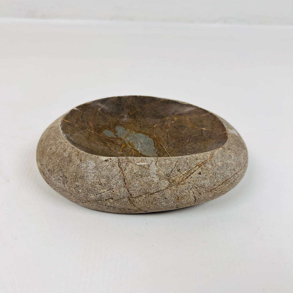 Riverstone Amber Webbed Soap Dish