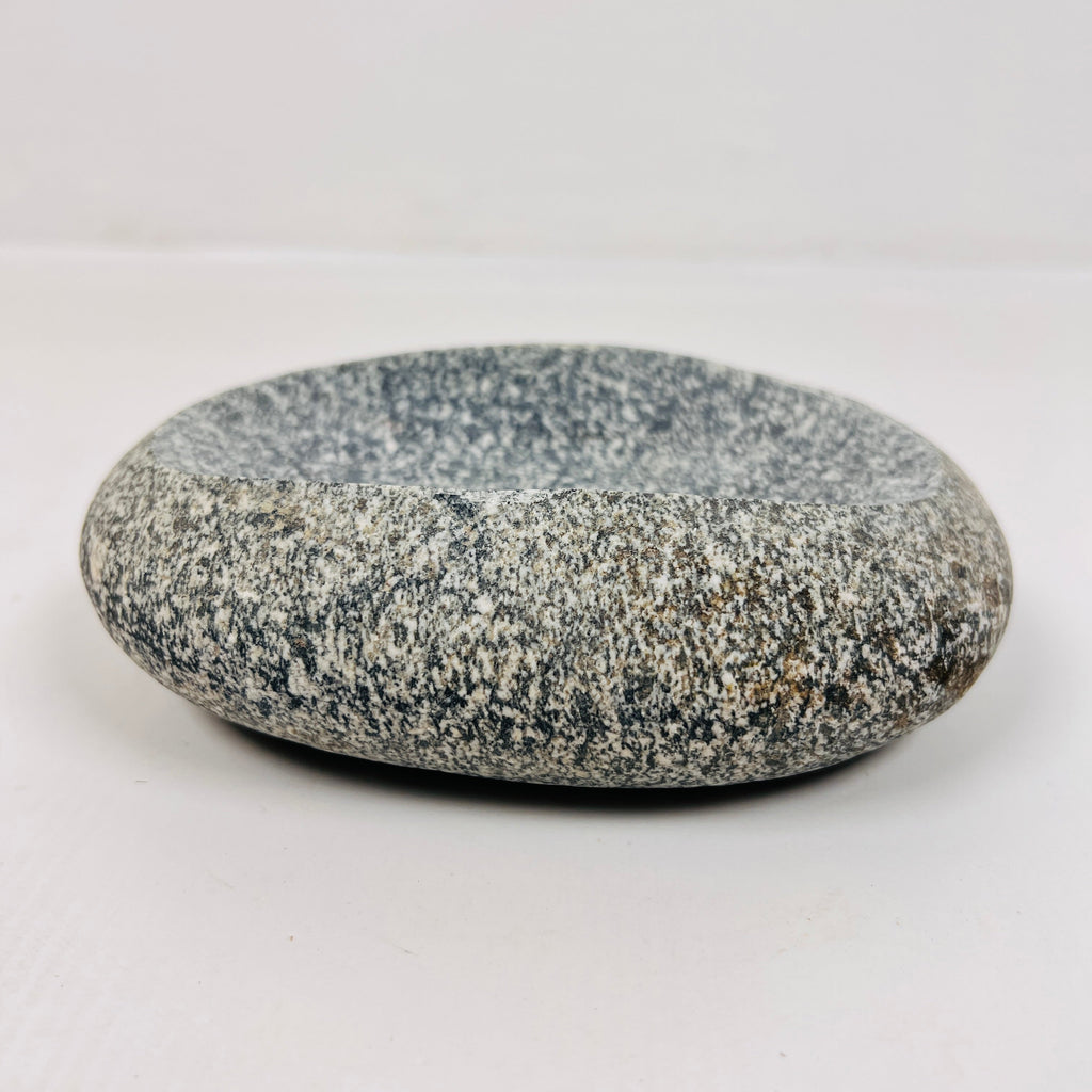 Riverstone Pebble Speckled Soap Dish