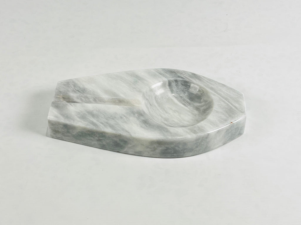 Marble Grey Streaked Ash Tray