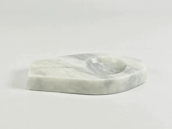 Marble Grey Streaked Ash Tray