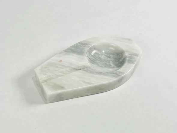 Marble Grey Streaked Ash Tray