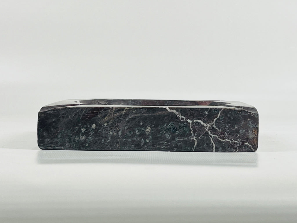 Marble Burgundy Square Ash Tray