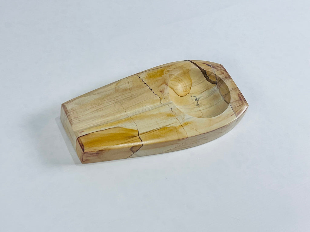 Marble Bark Ash Tray