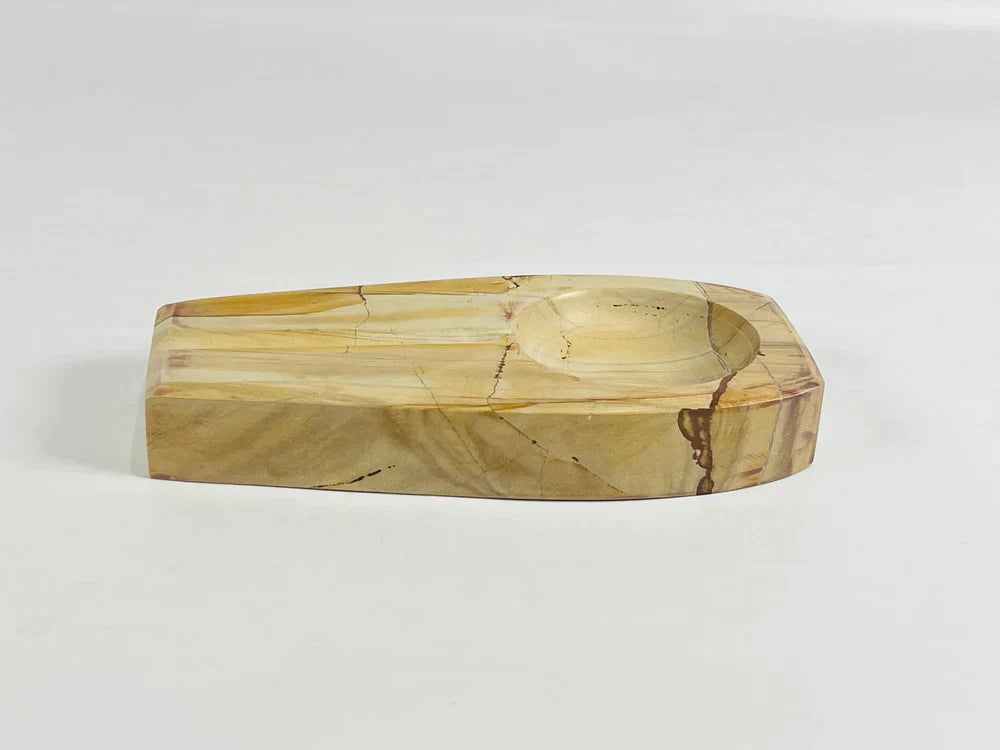 Marble Bark Ash Tray