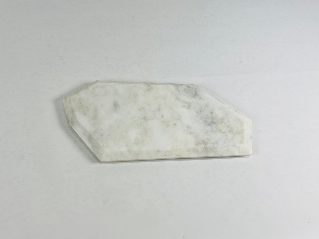 Irregular Marble Grey Blotched Tray