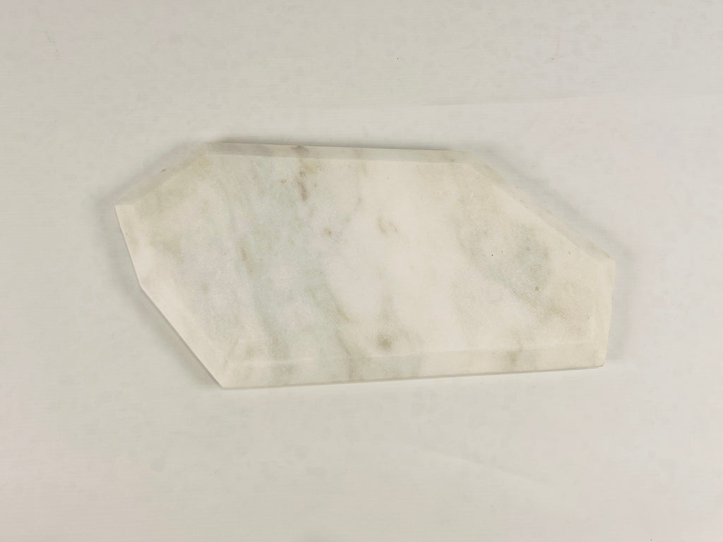 Irregular Marble Grey Streaked Tray