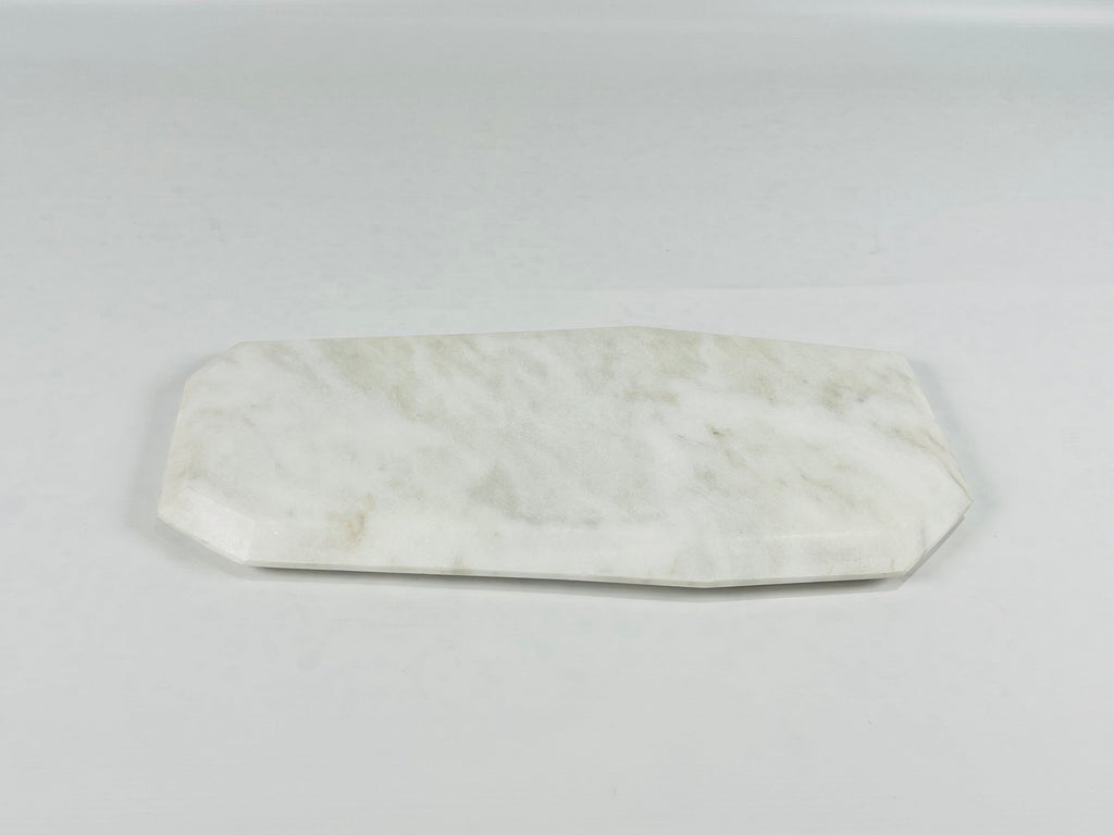 Irregular Marble Grey Splotched Tray