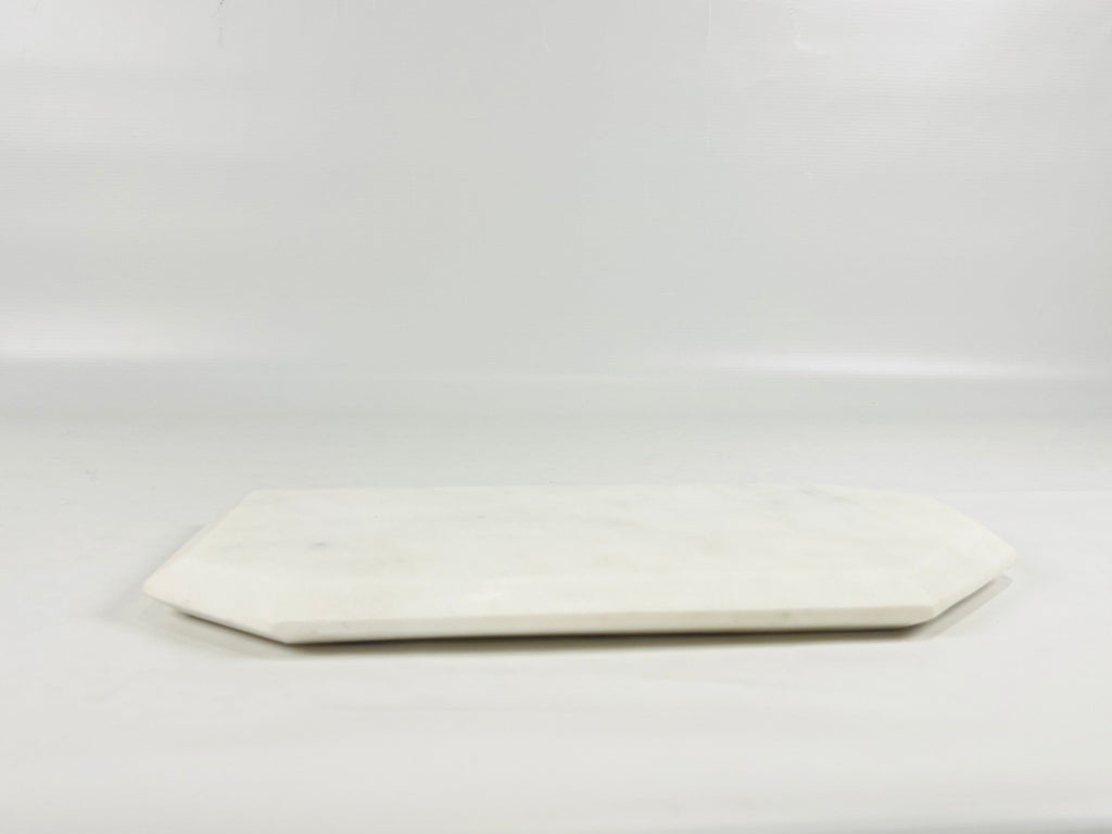 Irregular Marble Light Grey Tray